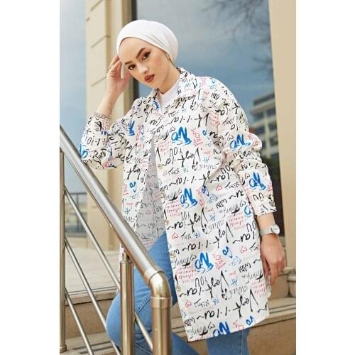 Letter Printed Shirt Fashion Casual Large Size Women Blouses Loose Tops Shirts Blusas Mujer Outwear Harajuku Women 2021 Summer