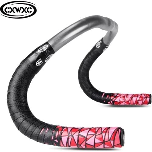 New Unique Gradient Color Silicone Anti-Slip Soft Handlebar Tape For Road Bike MTB Bicycle Handlebar Strap Bicycle Accessories