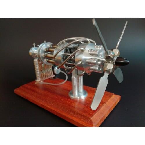 Swashplate 16 Stirling Engine Model handmade diy Swashplate type Stirling engine educational equipment