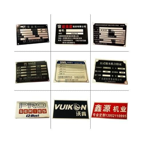 Custom Engraved Signboard Name Plates