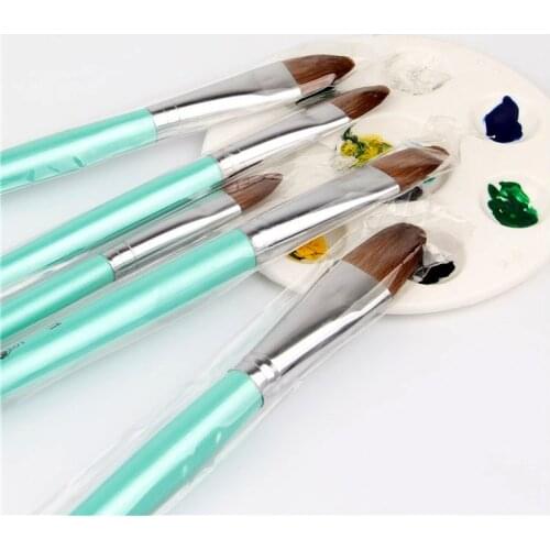 High-grade 6pcs/Set,weasel hair brush painting brush tongue peak row brush pen on behalf of a wholesale acrylic painting pen art