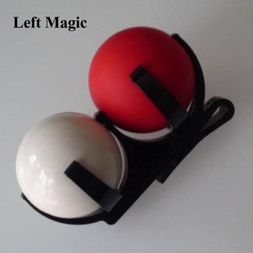 1set Pro Ball Holder (Can Hold Two Balls) Magic Tricks Close Up Stage Accessories Gimmick Prop Llusion Appearing Ball Magie