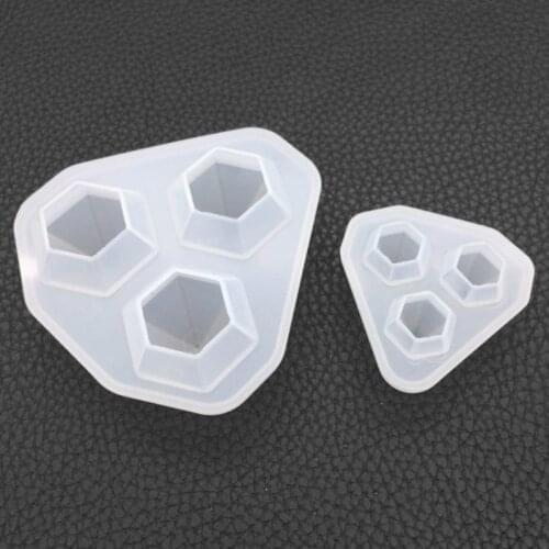 1pcs/lot Diamond Small Pendant Silicone Mold For Resin DIY Crafts Epoxy For Jewelry Making Jewelry Tools Resin Mold