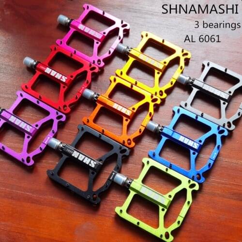 2021 NEW Ultralight Mountain Bike Bicycle Pedals Cycling Aluminium Alloy 3 Bearings MTB Pedals Bicicleta Bike Pedals Flat BMX