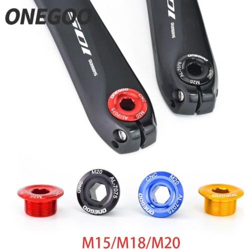 Aluminium Alloy Bike Crank Cover Road MTB Bicycle Chainwheel BB Crank Arm Cover Bolt Screw For Shimano Deore/XT/SLX/XTR/105/UT/D