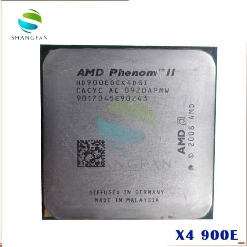 AMD Phenom II X4 900e 2.4 GHz Quad-Core CPU Processor HD900EOCK4DGI Socket AM3