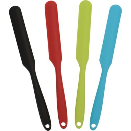 Long silicone spatula Butter cream mixing knife Baking cake cream spatula Kitchen accessories baking tools for cakes