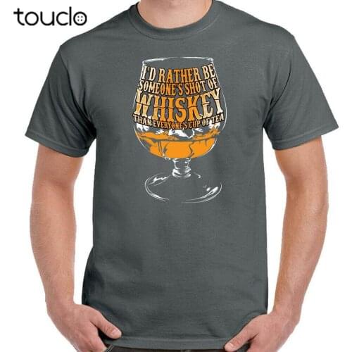 Whiskey T-Shirt Whisky Alcohol Humour Shot Of Mens Funny Party Bbq Malt Glass