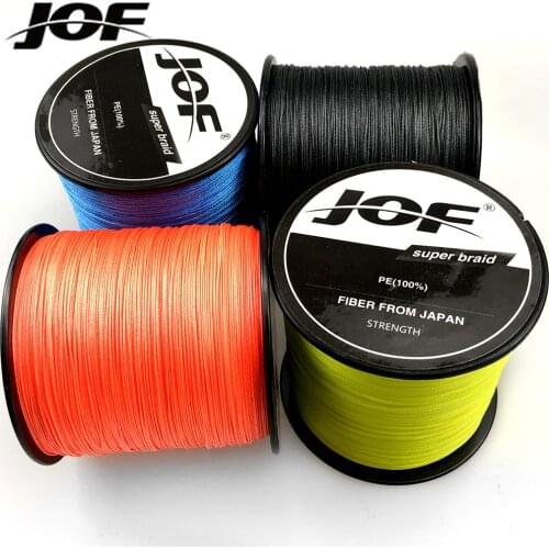 JOF Braid Fishing line 8 Strands carp tackle 300M Japan 100% PE Multifilament Braided Lines Smoother Floating Line