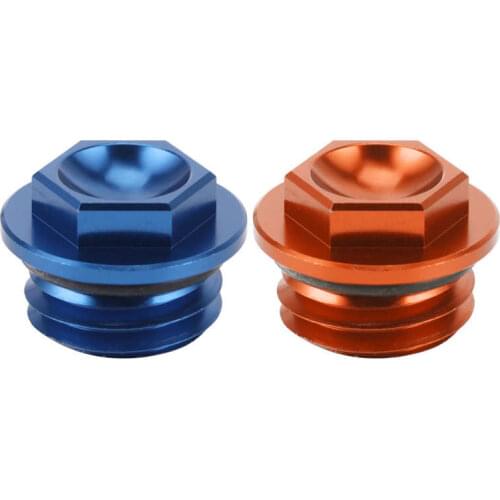 Oil Tank Cover Rugged Oil Filler Plug 6061 T6 Aluminum for Husaberg TE 125‑300 2011‑2014 for Husqvarna TC 85 2014‑2015