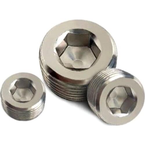 Pneumatic Connector Wire Plug Hexagon Socket Plug BD-01/02/03/04 1/8 1/4 3/8 1/2