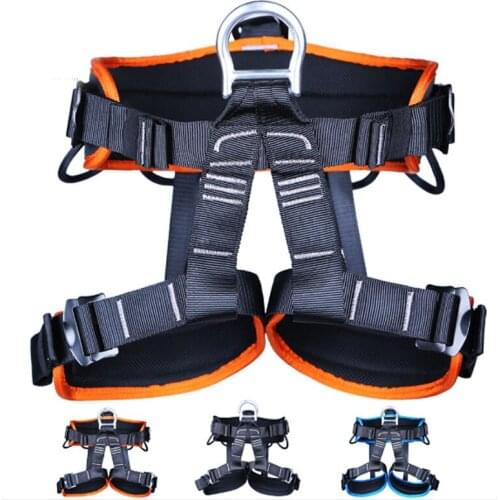 P120 Professional Outdoor Rock Climbing Speed Descending Caving Expansion Air Safety Belt Half-length Safety Belt