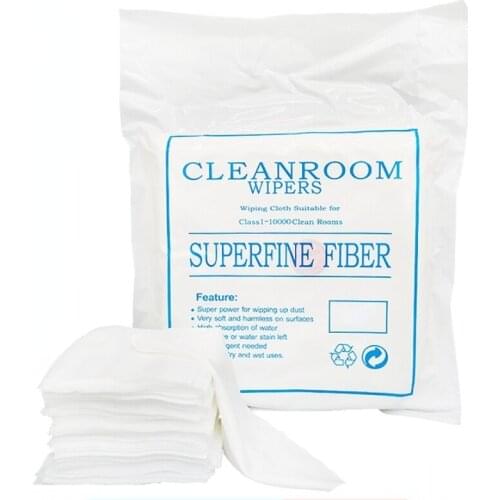400PCS/Bag Soft Cleanroom Tissue wiper cleaning Non Dust LCD Repair Tool Wiping Cloth for iphone Glass Clean Cloth kit