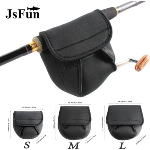 Fishing Bag Spinning Fishing Reel Bag S/M/L Olta Neoprene Reel Protective Case Cover Pesca Outdoor Fishing Tackle PJ127