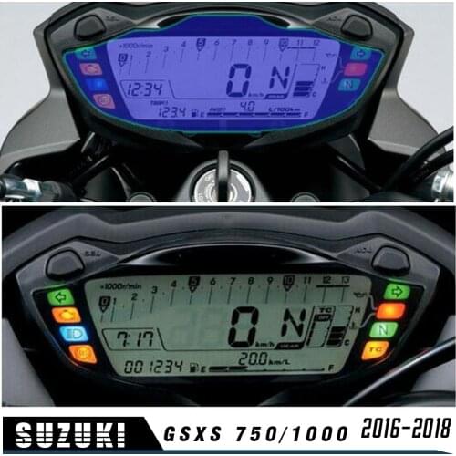 GSX-S 750 GSX-S 100016 17 18 Cluster Scratch Protection Speedometer Film Screen Protector Sticker Decal for Suzuki GSXS 750/1000