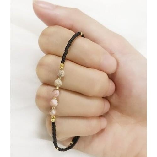 Miyuki Bracelet Delica Beads Bracelets For Women Pulseras Miyuki Jewelry Handmade Woven Fashion Import Natural Stone Bracelet