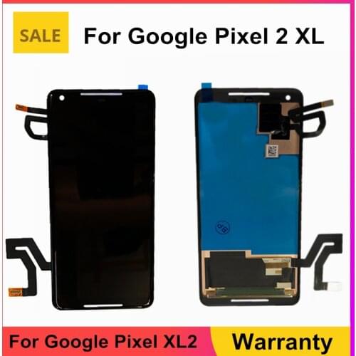 100% Tested OEM LCD For Google Pixel 2 XL LCD Display Touch Screen Digitized Assembly For Google Pixel XL2 LCD Screen