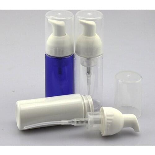 30pcs 50ml Foaming Pump Soap Pump Empty Plastic Make-up Bottles Pump Foam Refillable Cosmetic Soap Foaming Plastic Cream Bottles