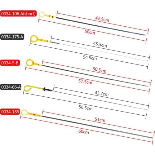 AZGIANT for different car engine gearbox oil level fuel dipstick car oil ruler detection rod oil level gauge