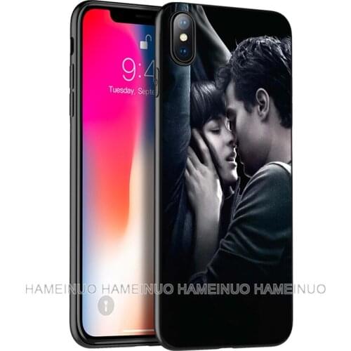 Black tpu case for iphone 5 5s SE 2020 6 6s 7 8 plus X 10 XR XS 11 pro MAX silicon cover 50 Shades Of Grey Laters baby