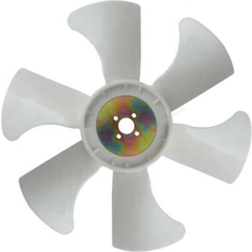 Fan Blade Fit for Yanmar 3D84 Engine Fit for Komatsu PC30 Excavator Aftermarket Parts
