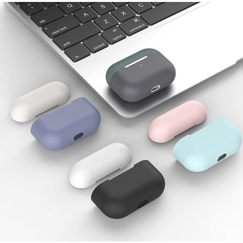 Soft Silicone Case for AirPods Pro Wireless Earphone Headphone Protective Cover for Air Pods 3 Pro Airpods 3 Fundas