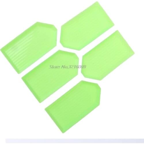 5Pcs DIY 5D Diamond Painting Rhinestone Plate Tray Embroidery Cross Stich Tool