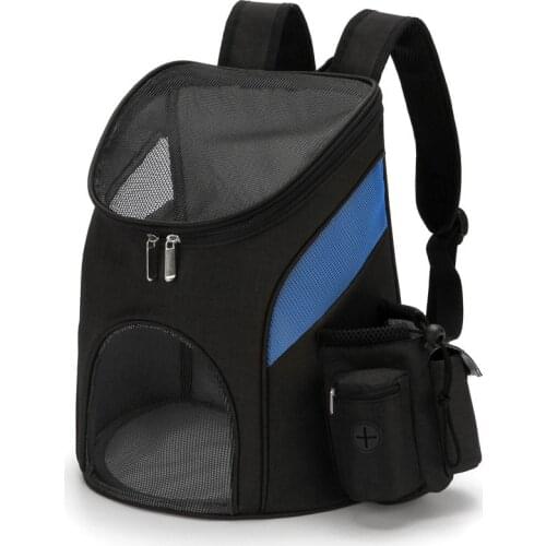 Portable Breathable Mesh Backpack Foldable Cat Dog Carrying Bag Large Capacity Outdoor Travel Pet Shop Acessorios