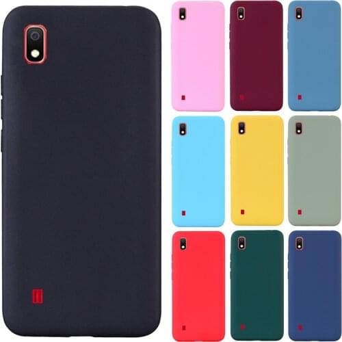 Silicone Case For Samsung Galaxy A10 Case 2019 Soft TPU Back Cover Phone Case for Samsung A10 A 10 SM-A105F A105 Silicone Cover