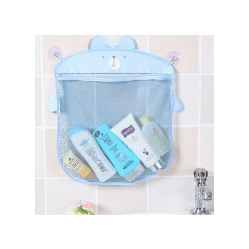 Bathroom Storage Bag Folding Organizer Eco-Friendly Baby Bath Toys Shampoo Organizer Net Shape Storage Bag Folding Organizer