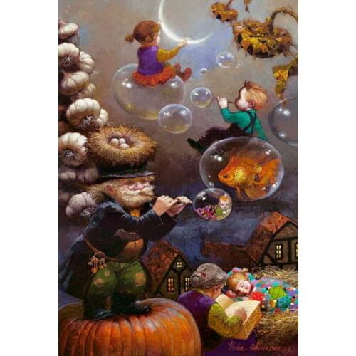 Modern Art Victor Nizovtsev Canvas Prints oil painting Kids Room Christmas Decorations Wall Picture best Christmas gift vk25