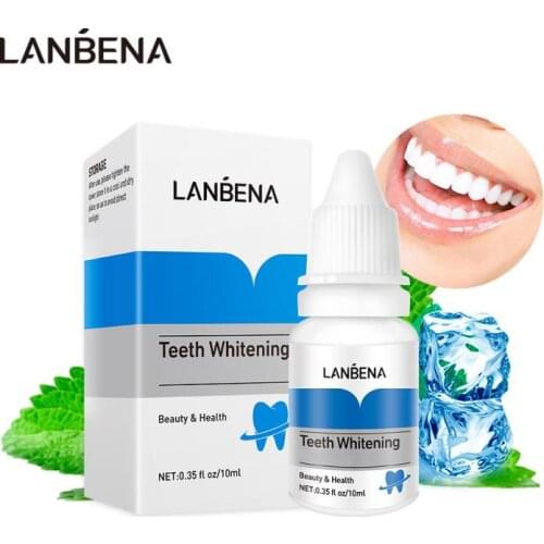 LANBENA Oral HygieneTeeth Whitening Serum Gel Dental Care Oral Hygiene Remove Stains Plaque Teeth Cleaning Essence Toothpaste