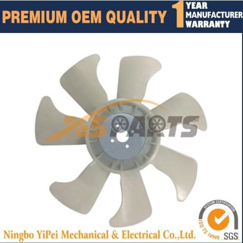 Fan 19077-74110 15469-97010 15476 For Bobcat Parts Kubota Engine D1503 V1703 V1903 V2003 1907774110