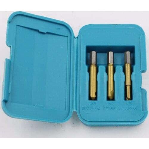 High Speed Steel Screw Remover Plastic Boxed Screw Slip Tooth Removal Kit Auto Maintenance Tool Fittings
