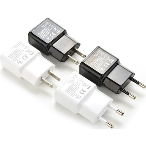 5V 2A EU/ US Plug Dual USB Charger Universal Mobile Phone Chargers Travel Power Charger Adapter Plug For IPhone For Android