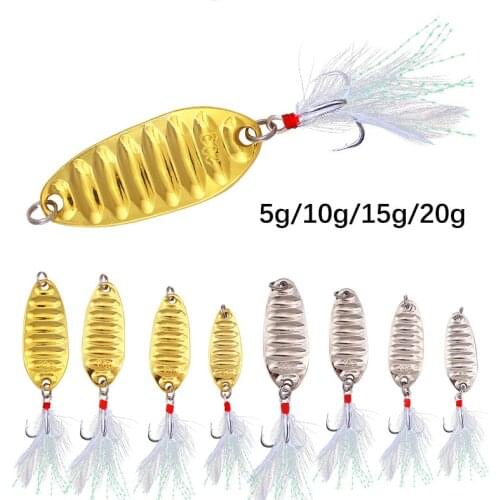 1pcs Lure Spoon Fishing Lures Pesca Wobblers Spinner Baits Shads Sequin Metal jigging For Carp Fishing Topwater Isca Bass