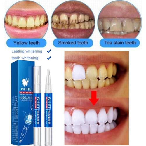 Teeth Whitening Essence Removes Plaque Stains Dental Tools Pen Oral Hygiene Teeth Whitening Pen 1Pcs