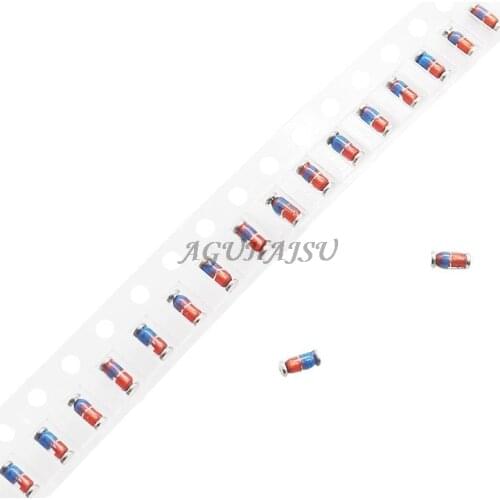 100PCS ZMM 3V 3V3 3V9 4V7 5V1 7V5 8V2 10V 12V 15V 16V 18V 20V 24V LL34 SMD Zener diode package 1/2W 0.5w Chip Zener diode