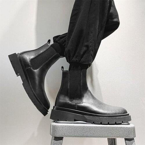 Мужские ботинки челси CINESSD China At AliExpress