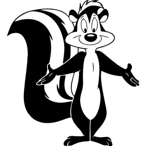 CS-1871# Vinyl Decal Cute Animal Car Sticker Waterproof Car Decor for Auto Truck on Bumper Rear Window