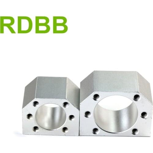 Aluminium alloy ballscrew nut housing bracket holder for SFU1204 SFU1605 SFU1610 SFU2005 ball screw 3D printer cnc parts