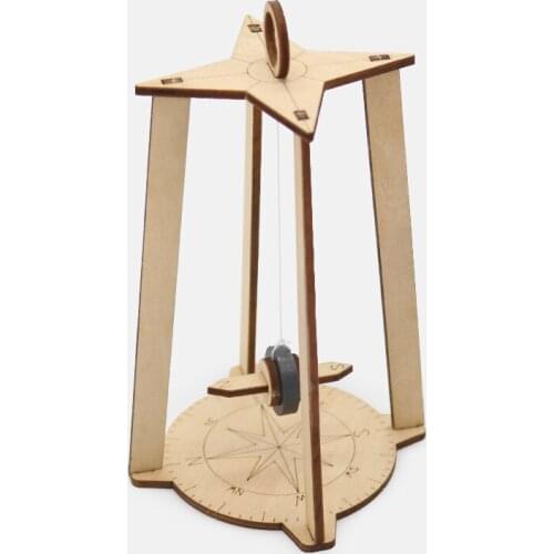 Making scientific experiment small invention childrens science manual assembly model for elementary school students