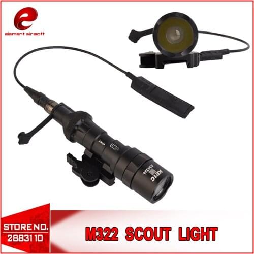 Element Airsoft Tactical Flashlight Surefir M600C Hunting Lamp Rifle Scouting Gun Weapon Light EX442