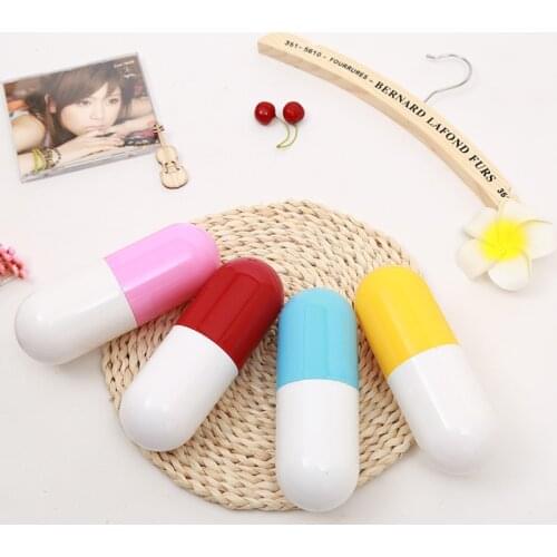 Creative Five Fold Black Rubber Mini Capsule Umbrella Womens Folding Sun Umbrella. Portable Umbrella