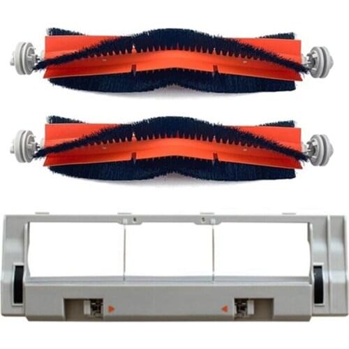 HOT！-Detachable Main Brush and Brush Cover for Xiaomi Dreame D9 Robotic Vacuum Cleaner Parts Replacement Accessories