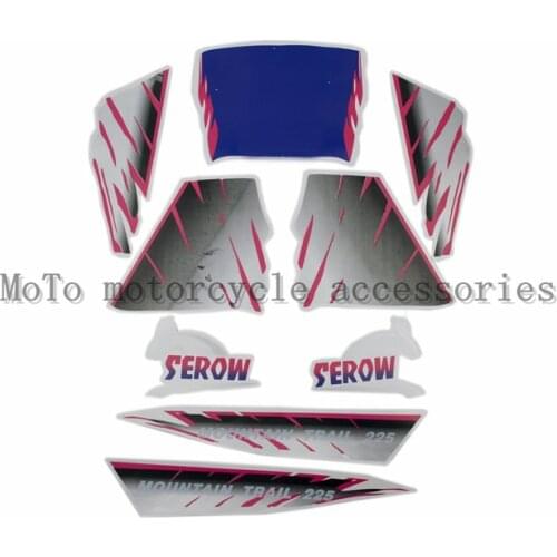Motorcycle Complete Graphic Kit Dirt Bike Stickers Fuel Tank Decal Gas Tank Decals For Serrow 225 XT225 XT 225