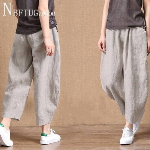 NBFIUG ZOCOO Women's Trousers Harem Pants