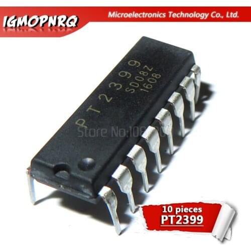 10pcs PT2399 DIP-16 o digital reverberation circuit IC new original