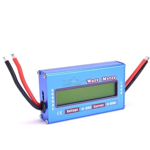 New Digital LCD DC 60V / 100A Balance Voltage RC Battery Power Analyzer Watt Meter For RC Tools
