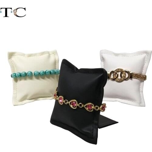 New Design Watch Pillow Bracelet Holder Square Display Pillow for Jewellery Anti-collision Jewelry Organizer